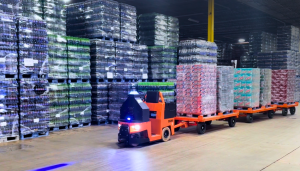 Cyngn携手G&J百事可乐落地DriveMod自动牵引车