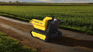 自主行走AI机器人Adam加速果园无人化运搬