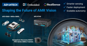 研华携手 D3 Embedded 为 AMR 打造即插即用视觉大脑