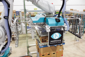 NūMove推出层拣取自动化新末端执行器：三重抓取机制提升混载托盘拆垛可靠性