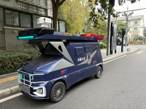 行深智能赋能警务巡逻场景，绵阳科技城新区来了5名智慧“警员”！