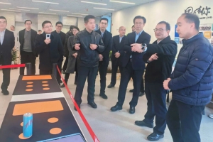 聚焦丨浙江省经信厅厅长詹敏一行调研蓝芯机器人
