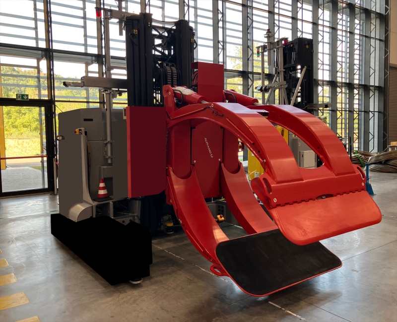 博索尼纸卷夹AGV 解决方案_中国AGV网(www.chinaagv.com) 博索尼纸卷夹AGV 解决方案_中国AGV网(www.chinaagv.com)