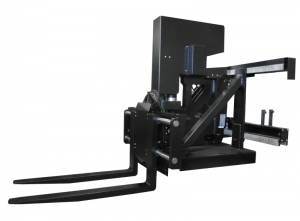 博索尼三向叉头配备窄巷道AGV