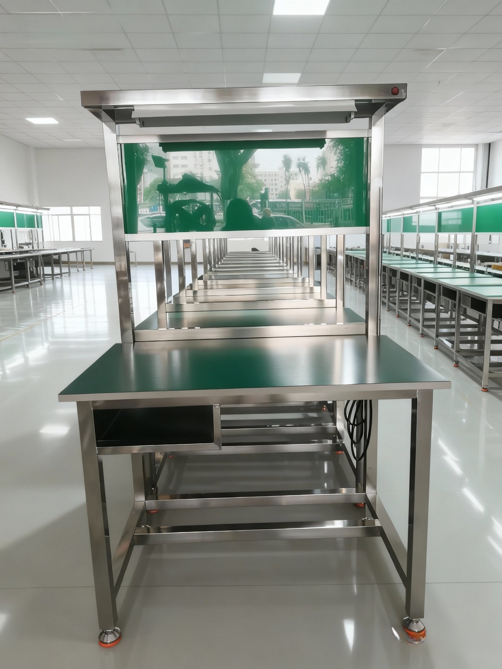 附近不锈钢焊接加工钣金加工定制不锈钢工作台推车物料架货架车间设备配套源头厂家