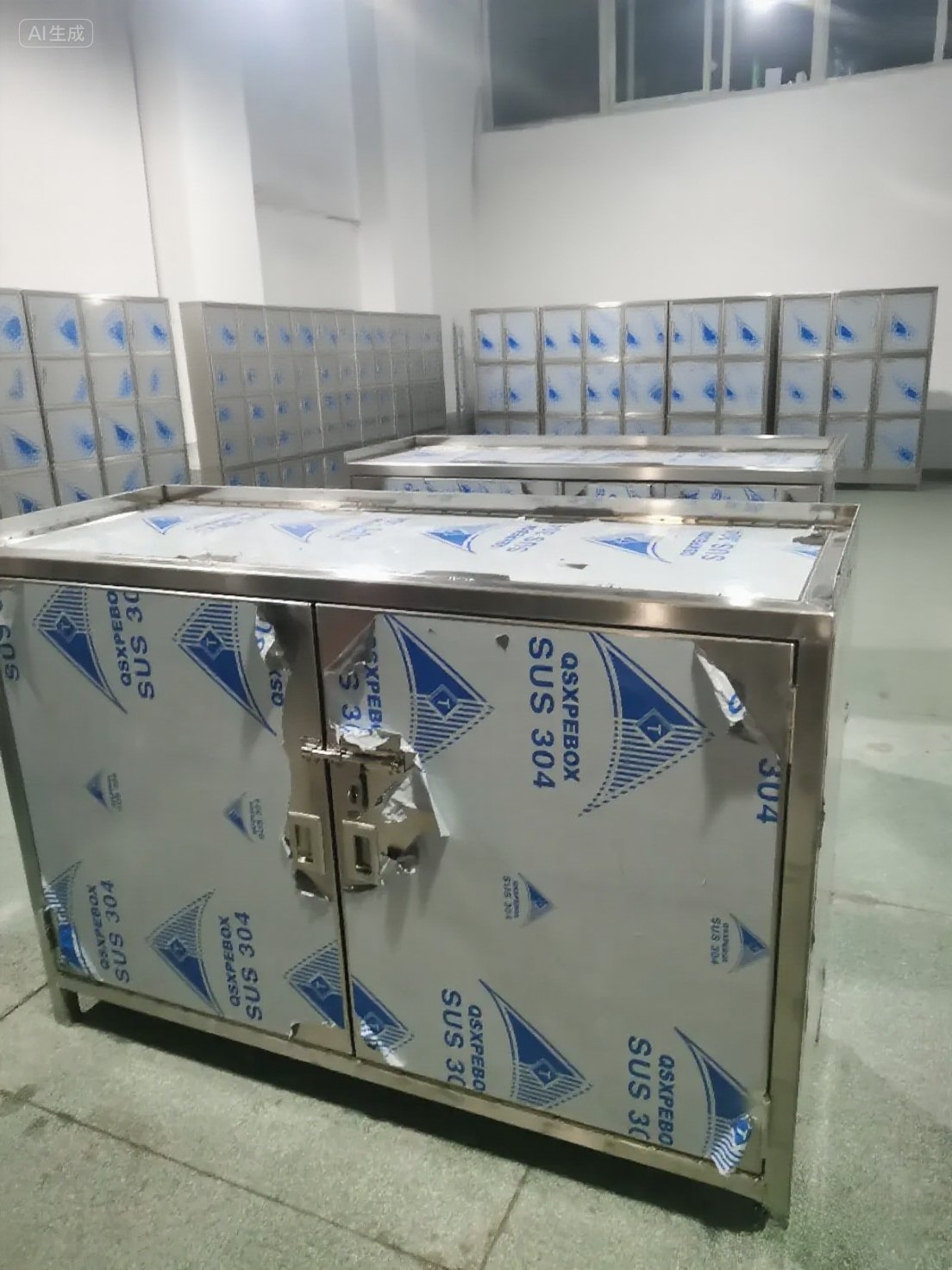 工厂车间设备配套源头厂家不锈钢柜不锈钢抽屉不锈钢油桶收纳箱周车箱