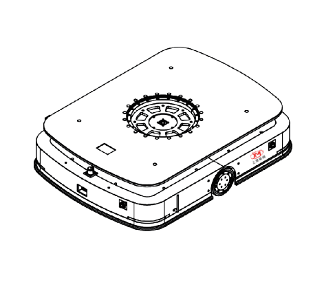 锡明 埃姆维 AMR AGV 潜伏自主移动机器人 XM-2000-SP1.0