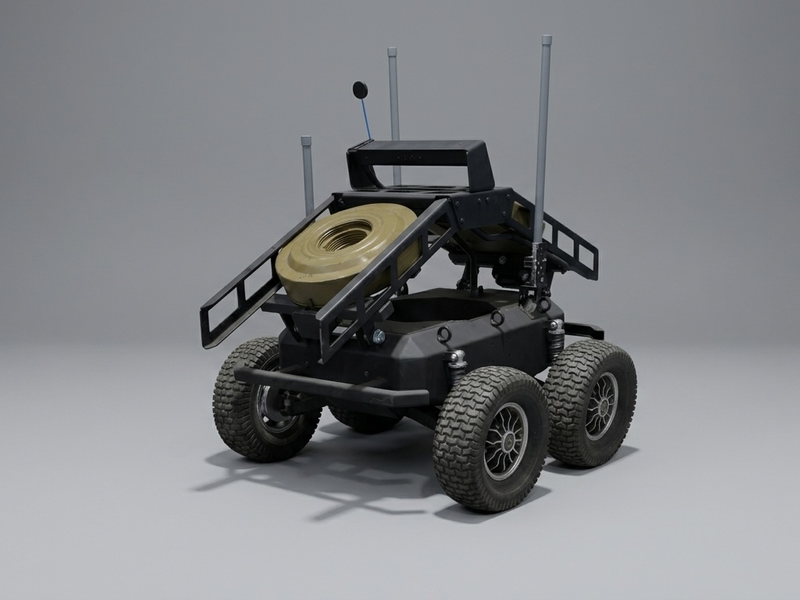 地面攻击型机器人系统（采矿机器人）Ratel S