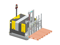 Elettric80：三托盘激光导引车LGV for 3 pallets