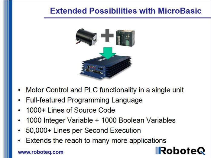 美国RoboteQ驱动器/MDC2230/MDC2460/HBL2230 MDC2230_中国AGV网(www.chinaagv.com)