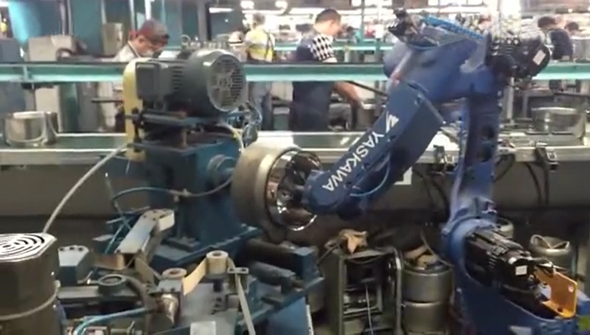 广东力生上下料机器人