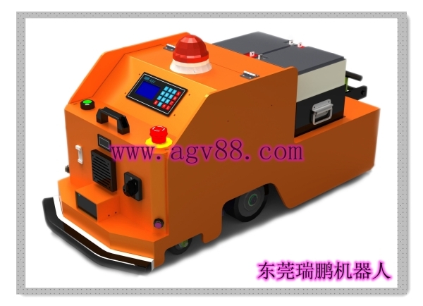 东莞瑞鹏尾端牵引型AGV RP-QY-500DQ-CS01_中国AGV网(www.chinaagv.com)