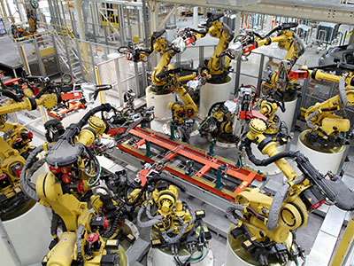 白车身柔性焊装生产线_中国AGV网(www.chinaagv.com) 白车身柔性焊装生产线_中国AGV网(www.chinaagv.com)